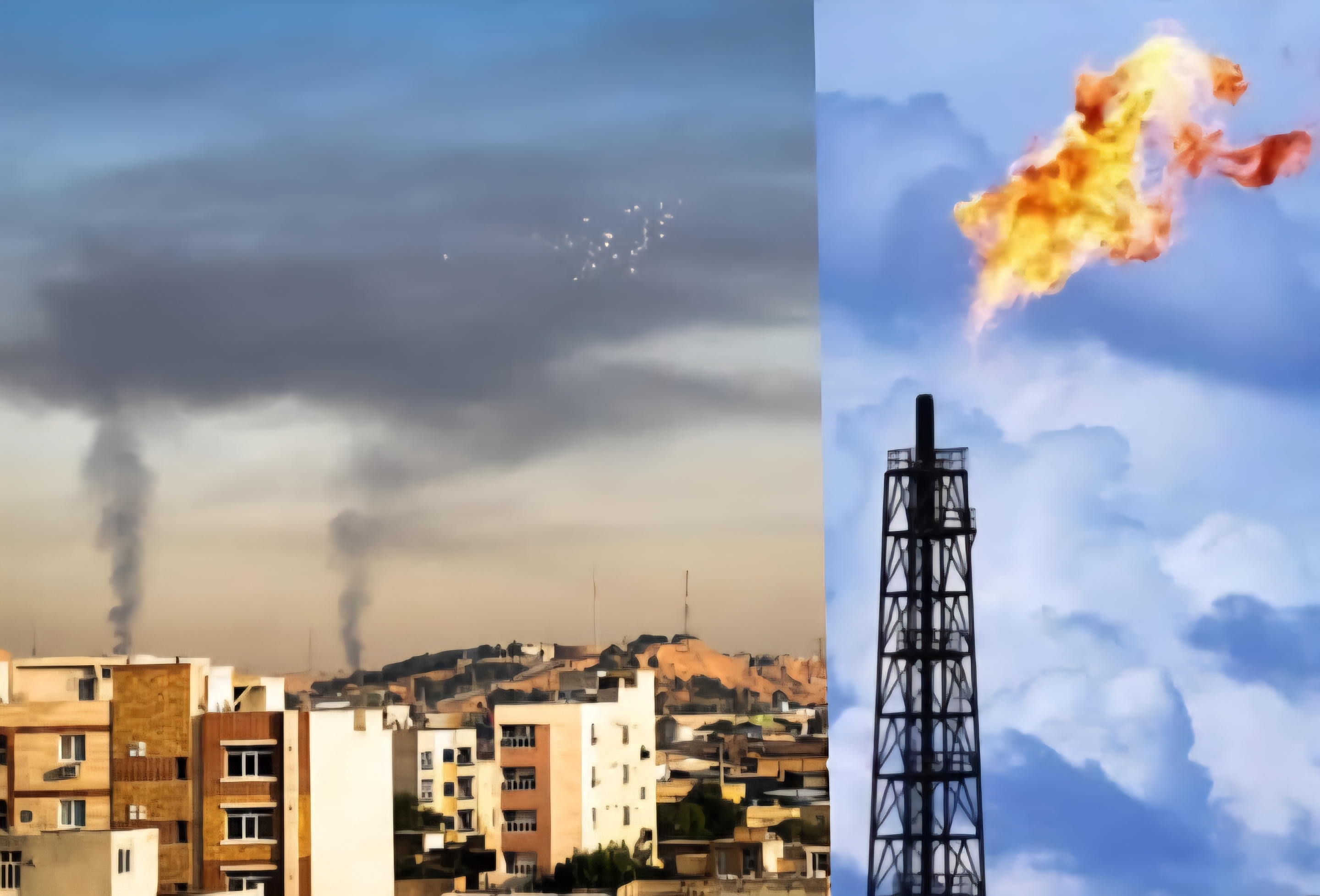 پتروشیمی مارون با راه‌اندازی فلرهای بدون دود، گامی مؤثر در کاهش آلودگی هوای اهواز برداشت