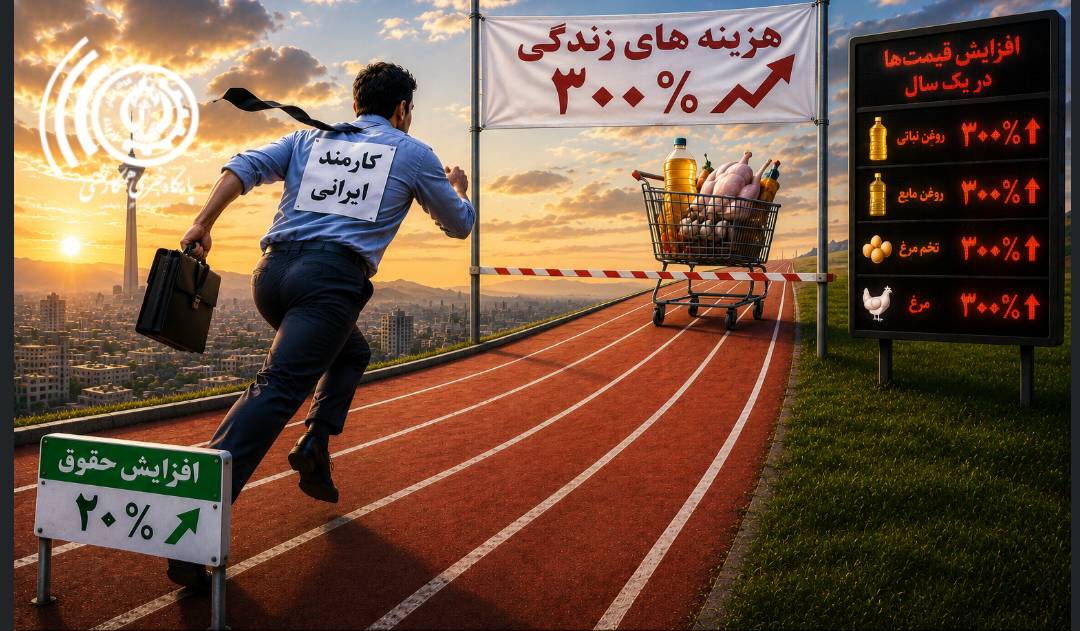افزایش ۴۳۱ درصدی قیمت روغن در یک سال؛ کارمند ایرانی دونده‌ای که هرگز به «آرامش اقتصادی» نمی‌رسد